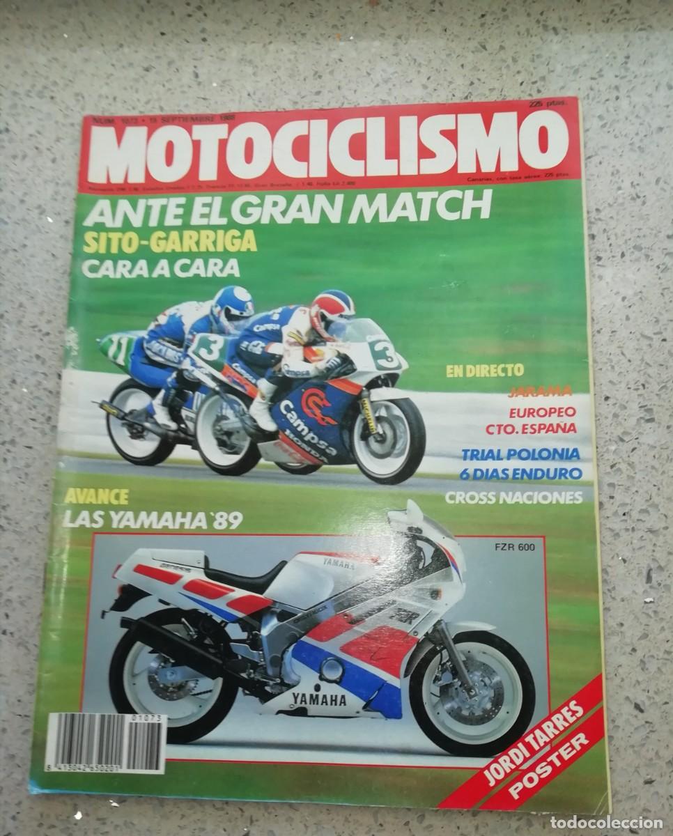 Voitures et Motocyclettes: Revista motociclismo septiembre 1988 n&uacute;mero 1073