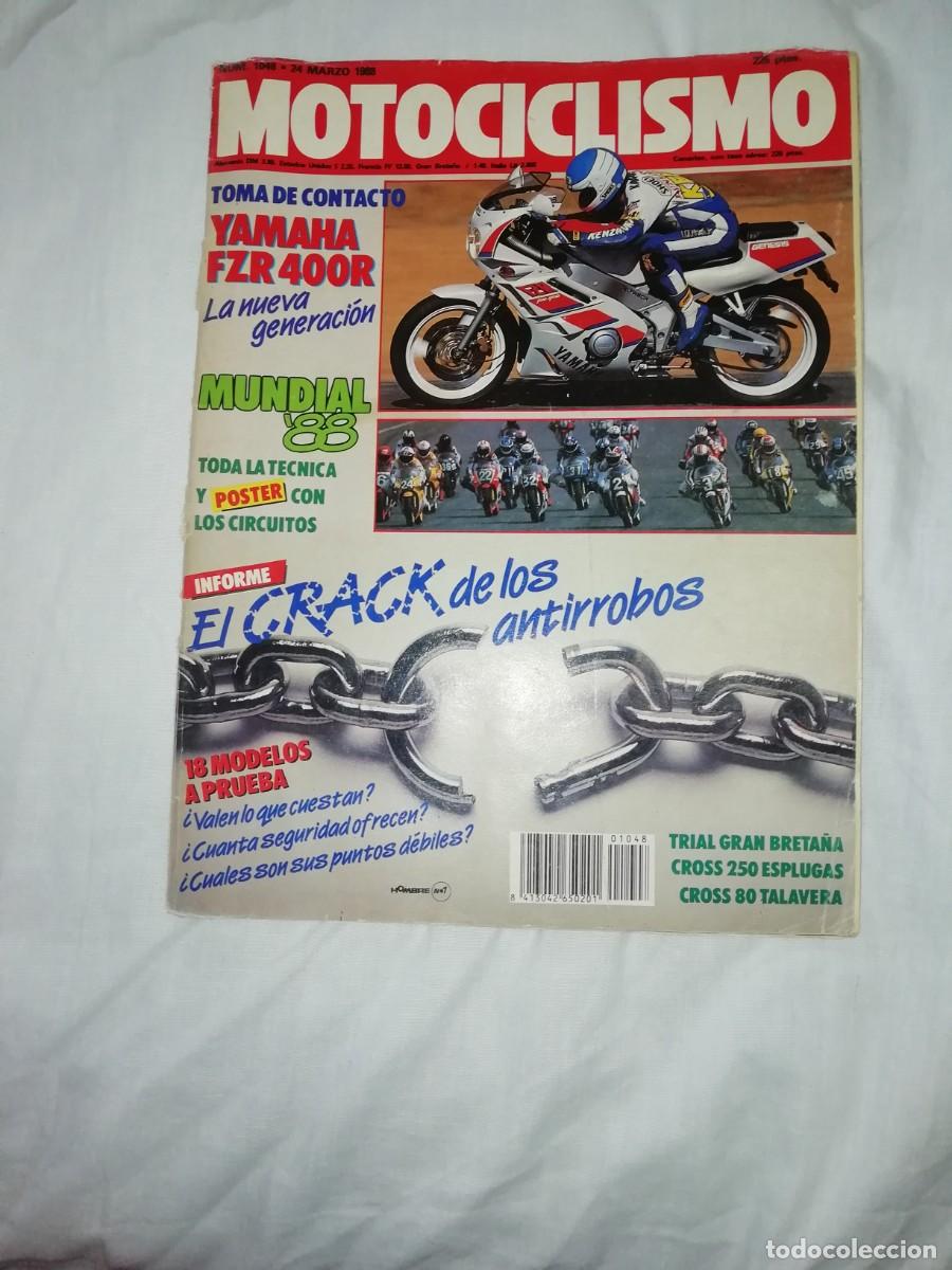 Autos und Motorr&auml;der: Revista motociclismo marzo 1988 numero 1048