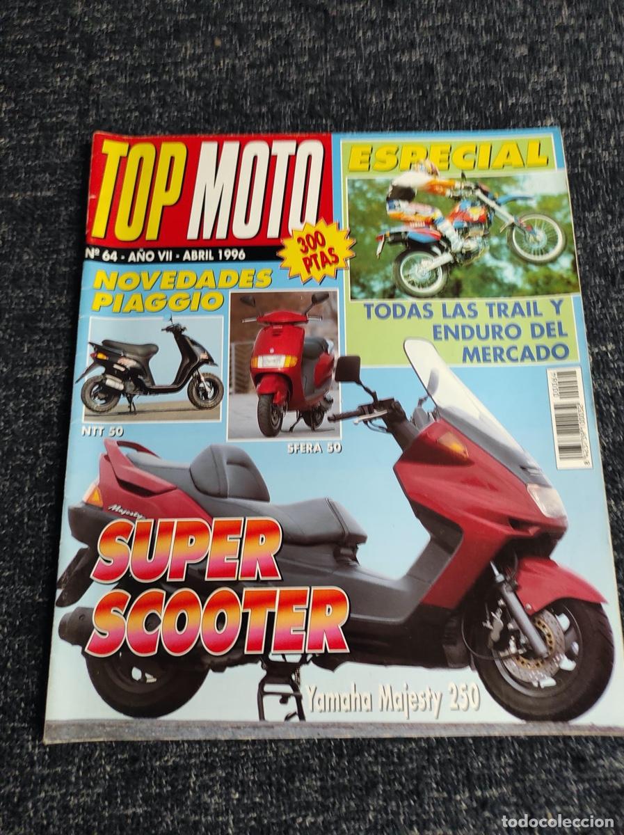 Voitures et Motocyclettes: TOP MOTO N&ordm; 64 ABRIL 1996 - NOVEDADES PIAGGIO, SUPER SCOOTER