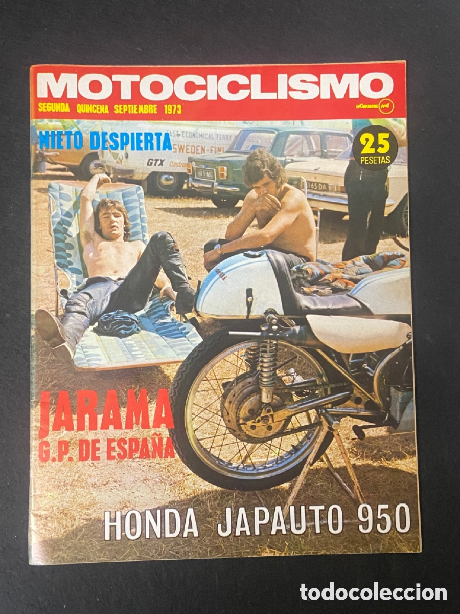 Autos und Motorr&auml;der: REVISTA MOTOCICLISMO SEGUNDA SEPTIEMBRE 1973 VER SUMARIO HONDA JAPAUTO ANGEL NIETO PHIL READ
