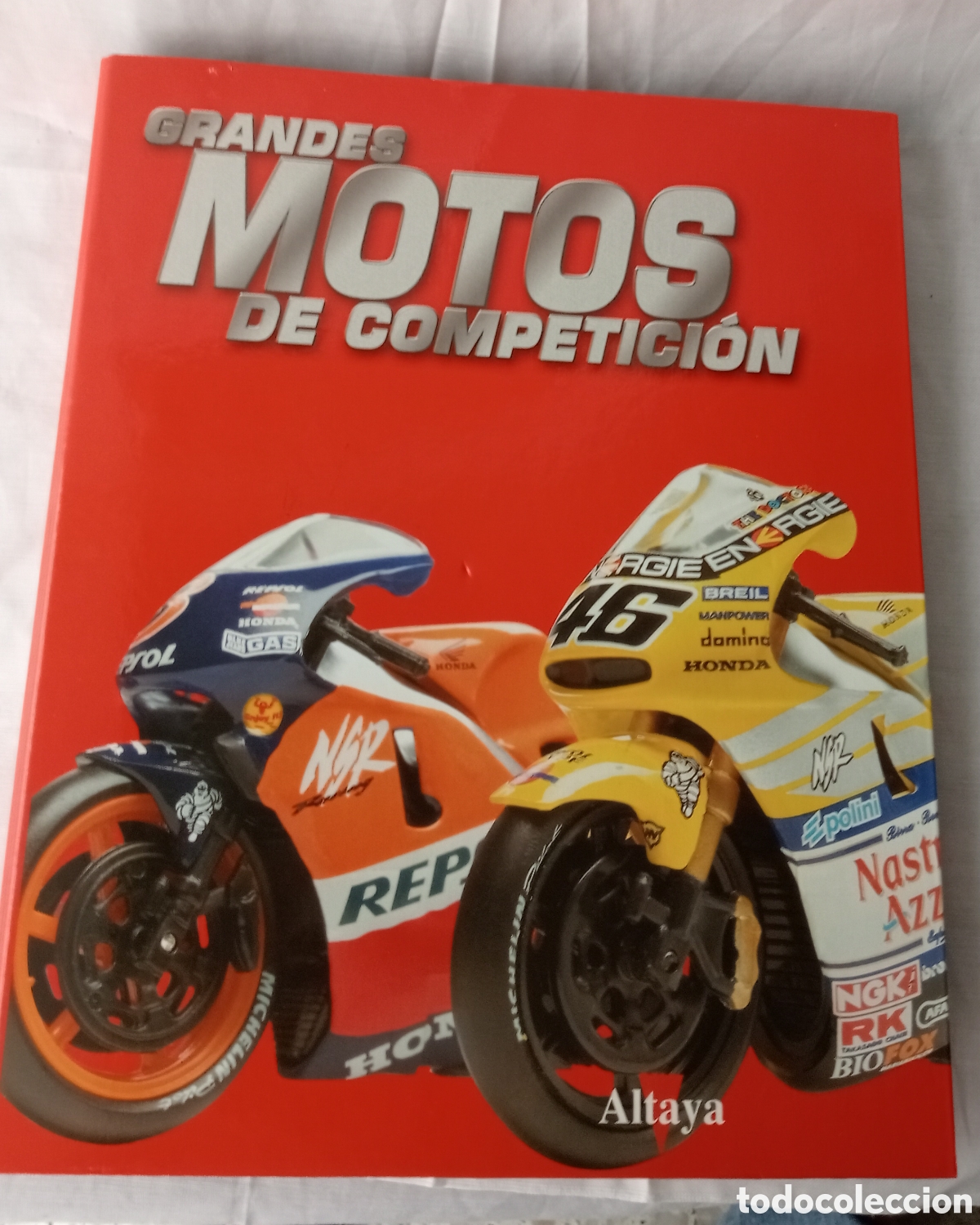 Autos und Motorr&auml;der: Grandes motos de competici&oacute;n Altaya. Fasc&iacute;culos y Fichero