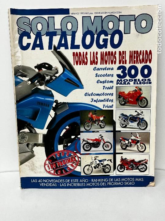 Autos und Motorr&auml;der: SOLO MOTO CATALOGO MOTOS 1993