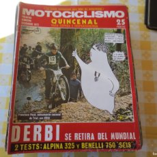 Coches y Motocicletas: REVISTA MOTOCICLISMO PRIMERA QUINCENA DICIEMBRE DE 1972