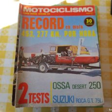 Coches y Motocicletas: REVISTA MOTOCICLISMO SEGUNDA QUINCENA NOVIEMBRE DE 1974