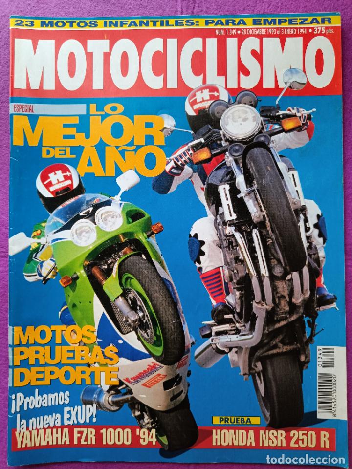 Autos und Motorr&auml;der: REVISTA MOTOCICLISMO N&ordm; 1349 A&Ntilde;O 1993 ESPECIAL LO MEJOR DEL A&Ntilde;O