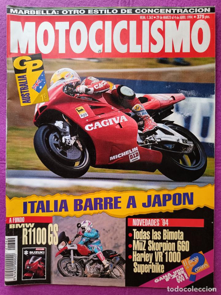 Autos und Motorr&auml;der: REVISTA MOTOCICLISMO N&ordm; 1362 A&Ntilde;O 1994 AUSTRALIA GP ITALIA BARRE A JAPON