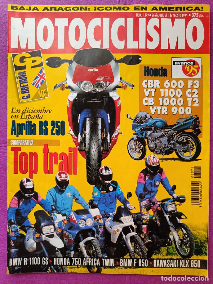 Autos und Motorr&auml;der: REVISTA MOTOCICLISMO N&ordm; 1379 A&Ntilde;O 1994 G. BRETA&Ntilde;A GP DICIEMBRE EN ESPA&Ntilde;A APRILIA RS 250