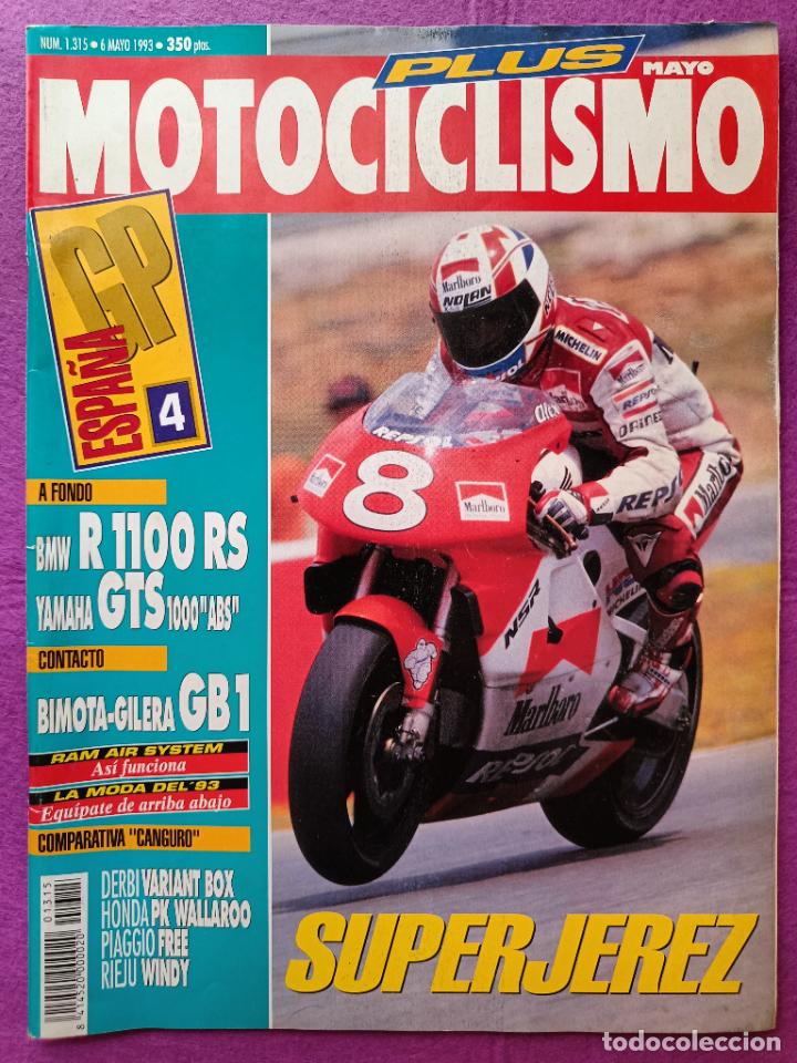 Autos und Motorr&auml;der: REVISTA MOTOCICLISMO PLUS N&ordm; 1315 A&Ntilde;O 1993 GP ESPA&Ntilde;A SUPER JEREZ