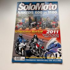 Coches y Motocicletas: SOLO MOTO TREINTA. Nº 331. NAKED 600 VS 1100. TRIUMPH TIGER ADVENTURE. LEER