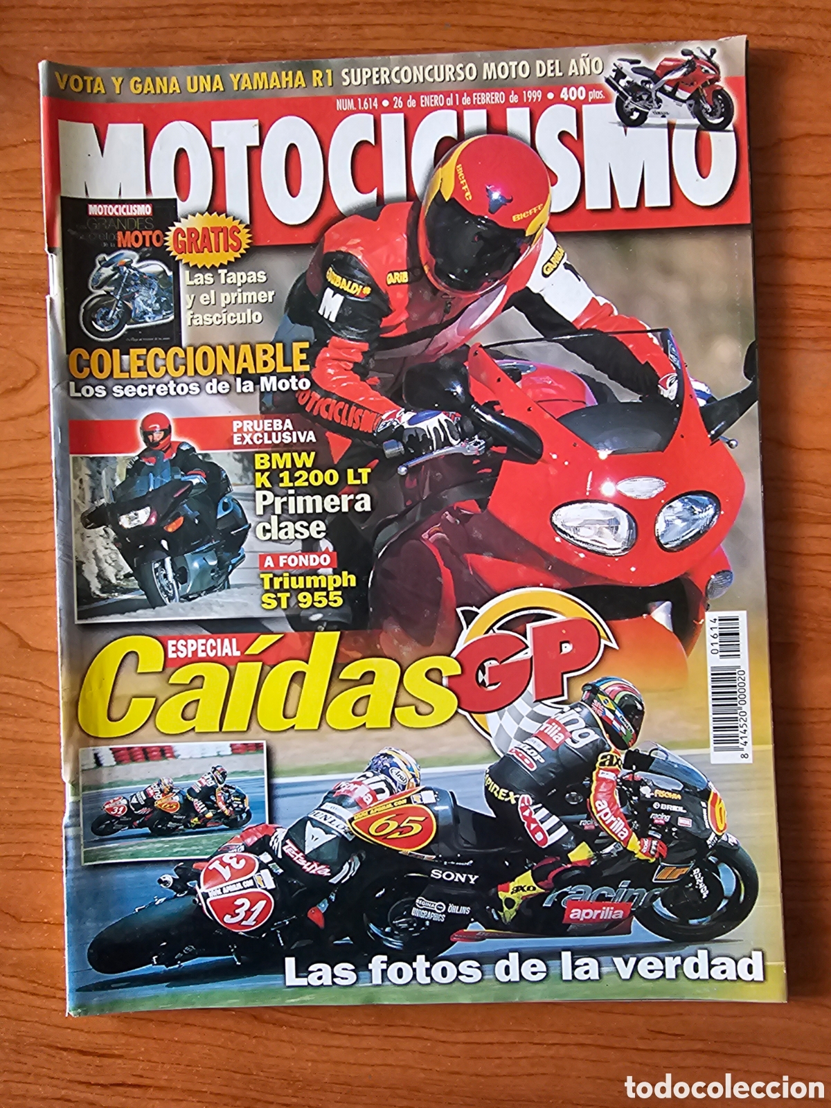 Autos und Motorr&auml;der: MOTOCICLISMO 1614 1999 BMW K 1200 LT, TRIUMPH ST 955, SYM HUSKY 125. GAS GAS ENDUCROSS