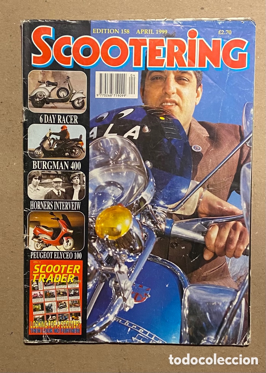 Cars and Motorcycles: SCOOTERING N&deg; 158 (1999). BURGMAN 400, BENELLI K100,&hellip; VER SUMARIO EN FOTOGRAF&Iacute;AS.