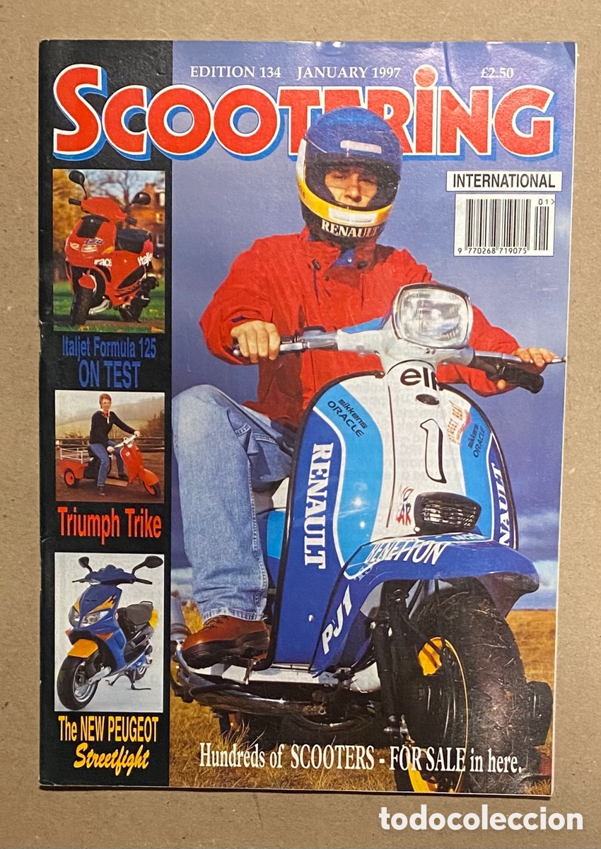 Cars and Motorcycles: SCOOTERING N&deg; 134 (1997). ITALJET F&Oacute;RMULA 125, TRIUMPH TRIKE,&hellip; VER SUMARIO EN FOTOGRAF&Iacute;AS.