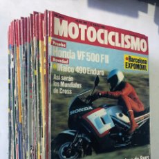 Coches y Motocicletas: LOTE DE 40 REVISTAS - MOTOCICLISMO - AÑOS 1984-85 / MOTOS / VER IMAGENES / + 5 KILOS