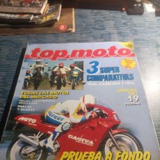 Coches y Motocicletas: TOP MOTO,NUM.1, DICIEMBRE 1990,YAMAHA FZR 600,,VER FOTOS,LEER