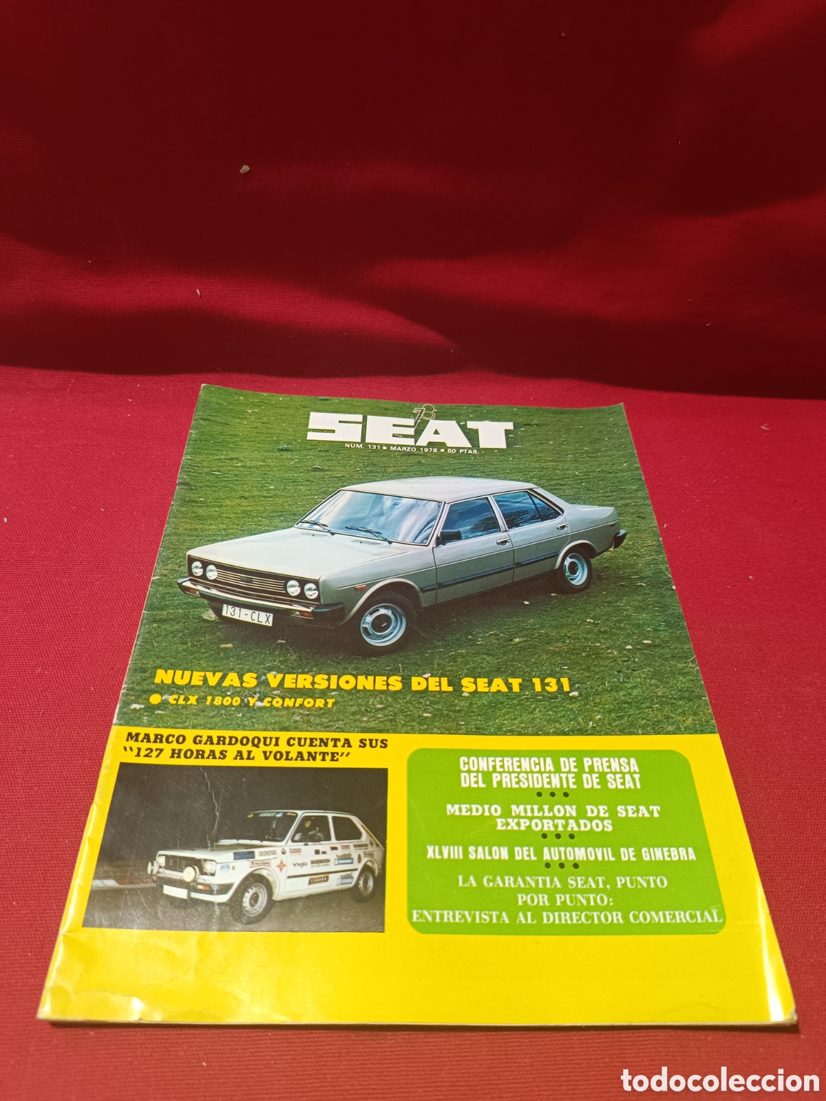 Cars and Motorcycles: Revista SEAT n&deg; 131 Marzo 1978