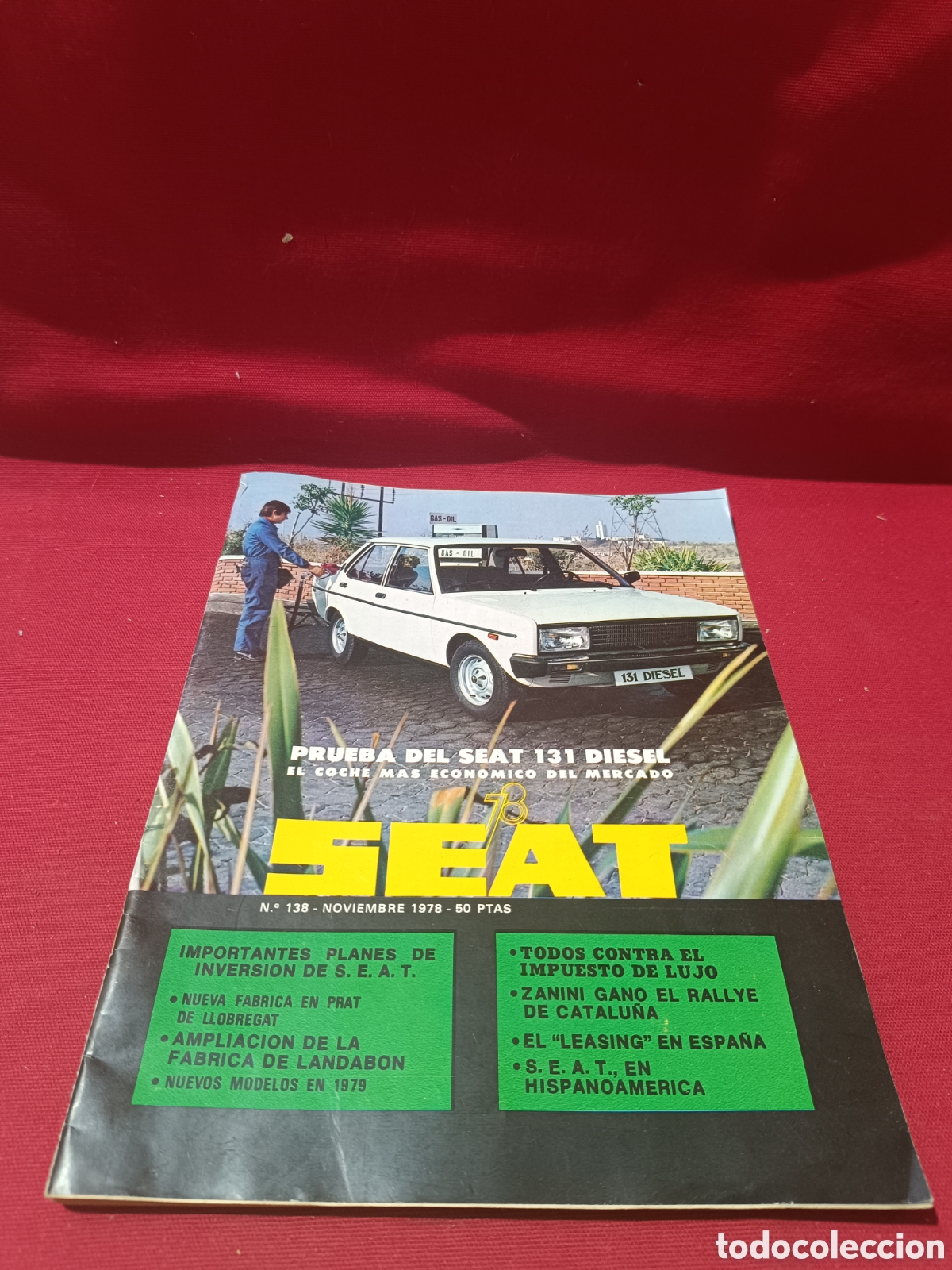 Cars and Motorcycles: Revista SEAT n&deg; 138 Noviembre 1978