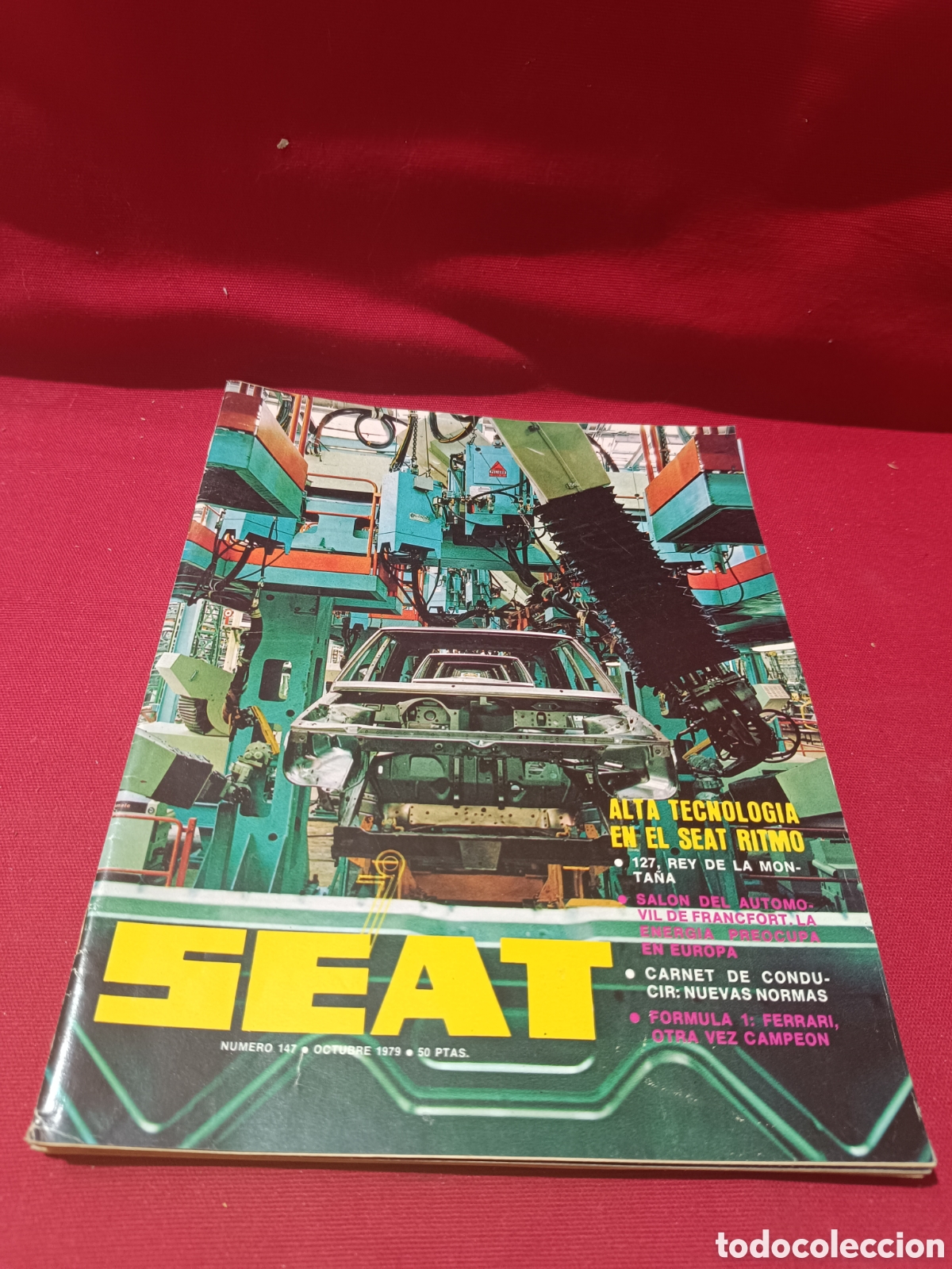 Cars and Motorcycles: Revista SEAT n&deg; 147 Octubre 1979