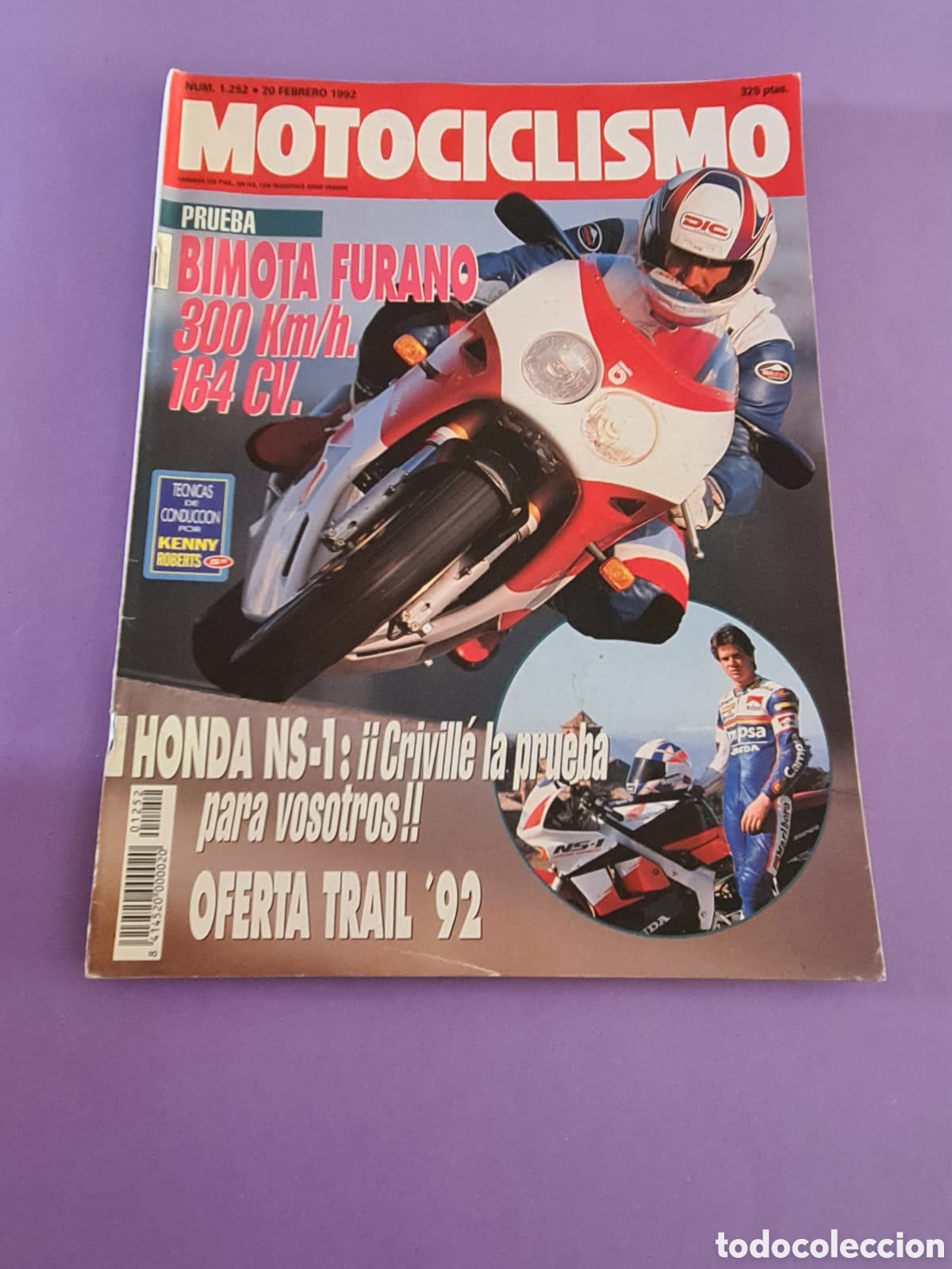 Voitures et Motocyclettes: Lote de 10 revistas Motociclismo, A&ntilde;o 1992