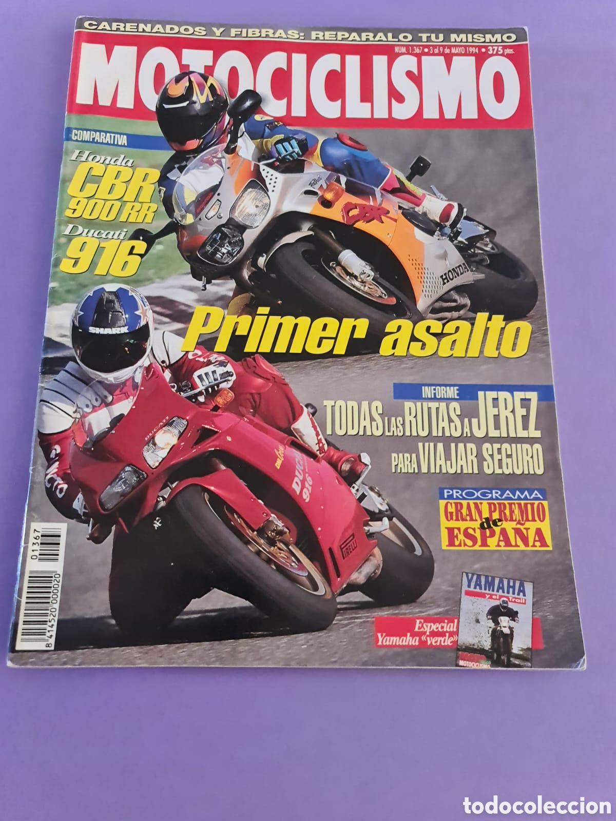 Voitures et Motocyclettes: Revista Motociclismo, A&ntilde;o 1994