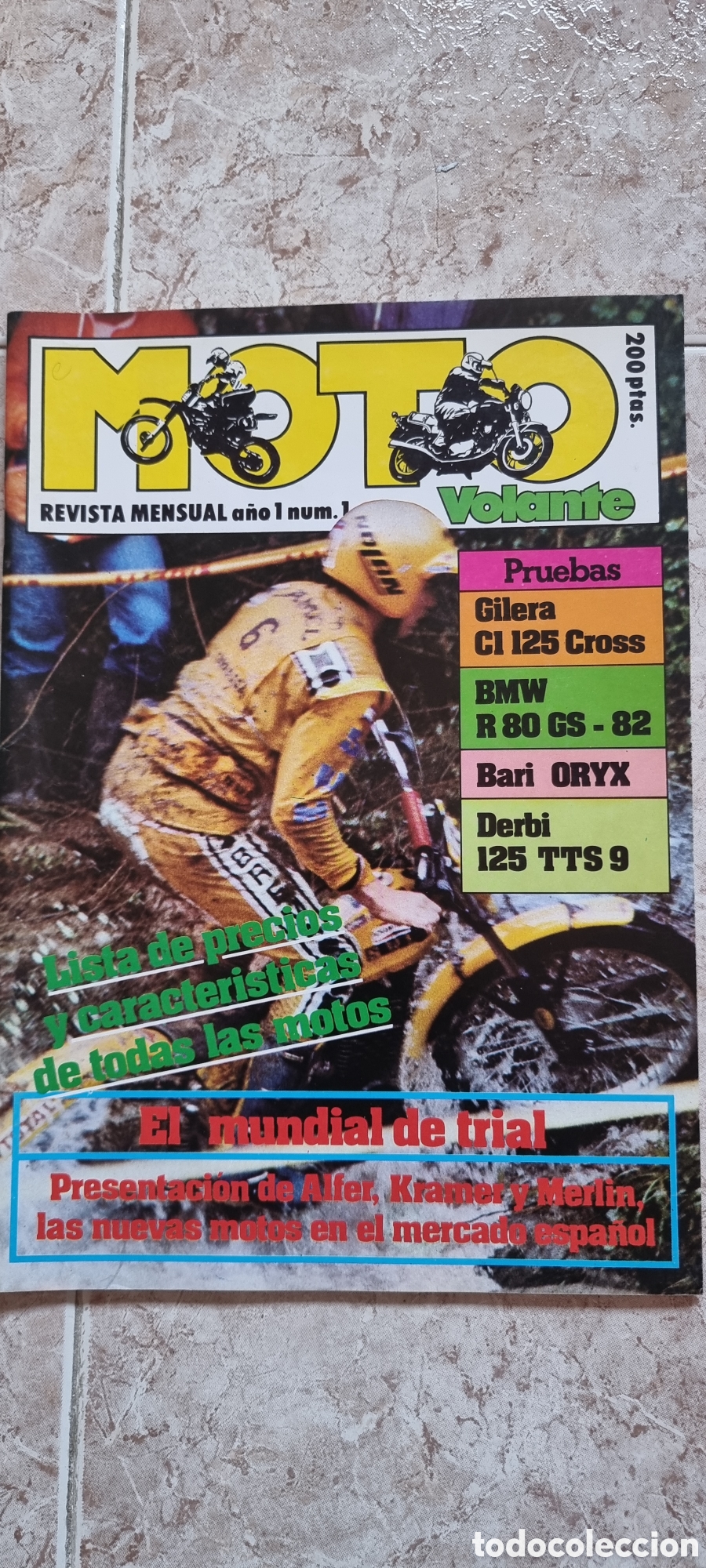 Voitures et Motocyclettes: Revista Moto volante n&uacute;mero 1 y 2