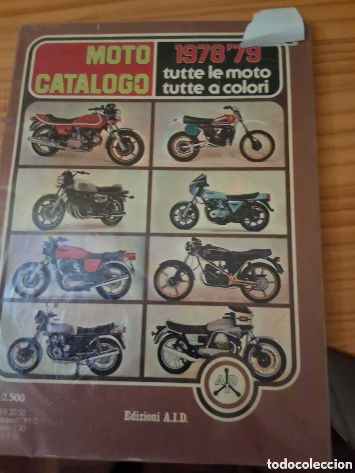 Autos und Motorr&auml;der: Moto cat&aacute;logo anual revista italiana a&ntilde;o 1978/79
