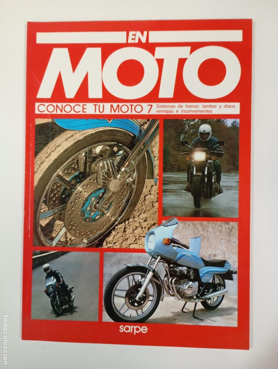 Automobili e Motociclette: REVISTA EN MOTO. CONOCE TU MOTO N&ordm; 7. SISTEMAS DE FRENOS. SARPE. TDKC79