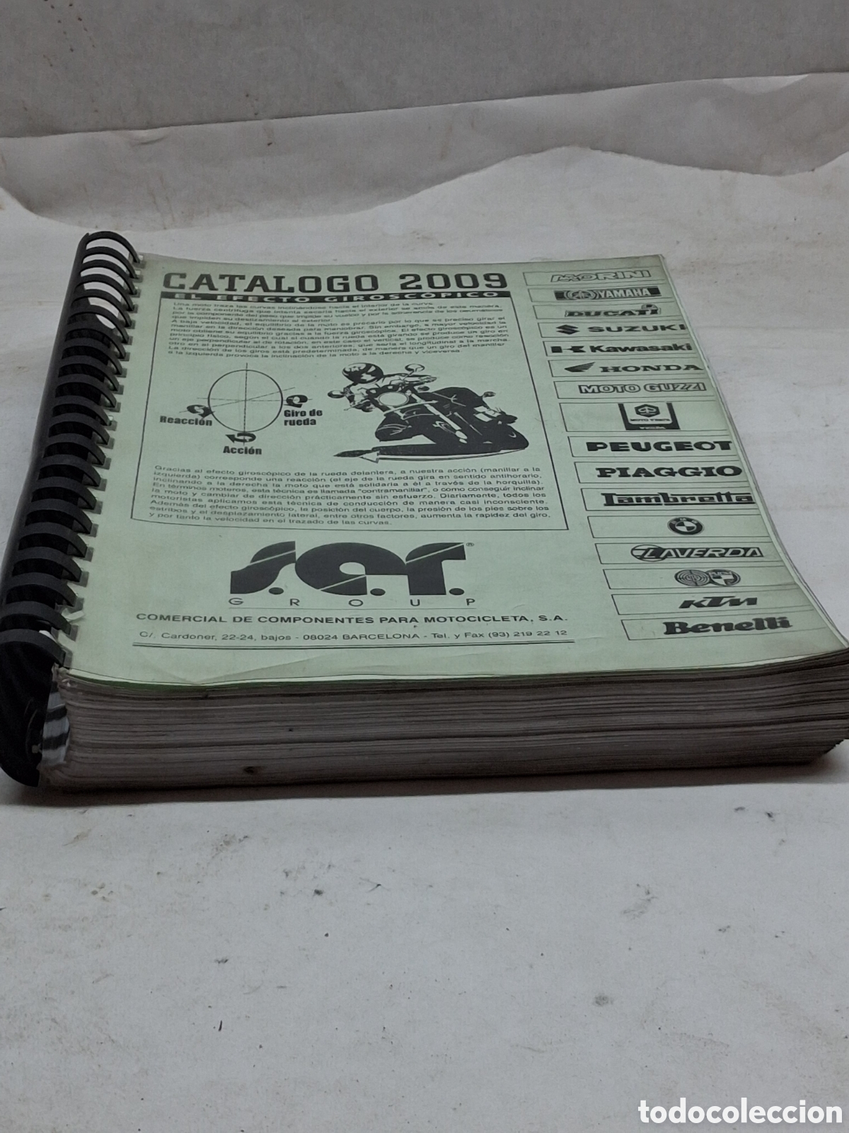 Coches y motocicletas: cat&aacute;logo de componentes motocicleta 2009. - Foto 5
