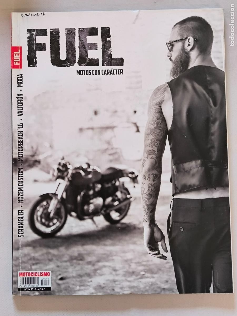 Coches y Motocicletas: FUEL N&ordm; 5 - 2016 - MOTOS CON CARACTER - MOTOCICLISMO - SCRAMBLER / NOZEM CUSTOM (L2)