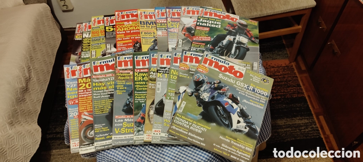Coches y Motocicletas: Revistas FORMULA MOTO
