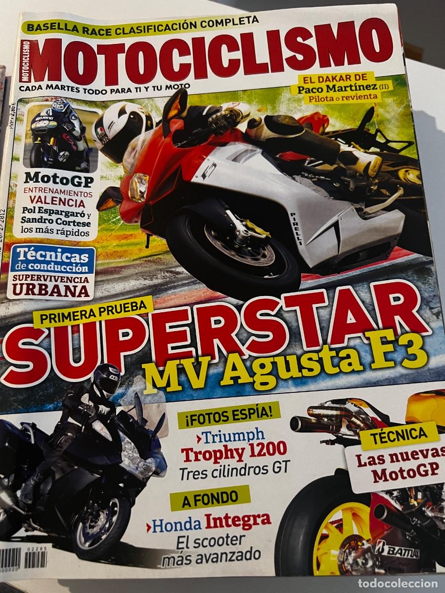 Coches y Motocicletas: MOTOCICLISMO. N&ordm; 2295. FEBRERO 2012. PRUEBA : MV AGUSTA F3. LAS NUEVAS MOTOGP. EL DAKAR.... LEER