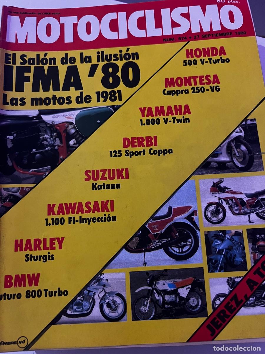 Coches y Motocicletas: MOTOCICLISMO. N&ordm; 674. A&Ntilde;O 1980. PRUEBA: MONTESA CAPPRA 250 VG. TROFEO DE VELOCIDAD CIUDAD DE .. LEER