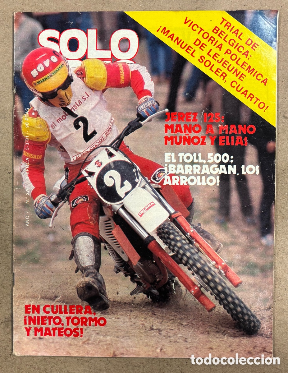 Coches y Motocicletas: SOLO MOTO N&deg; 276 (1981). PREPARACI&Oacute;N IMPALA CRONO 75, BMW DEL &lsquo;81, INAUGURACI&Oacute;N MONTESA - VESPA - TA