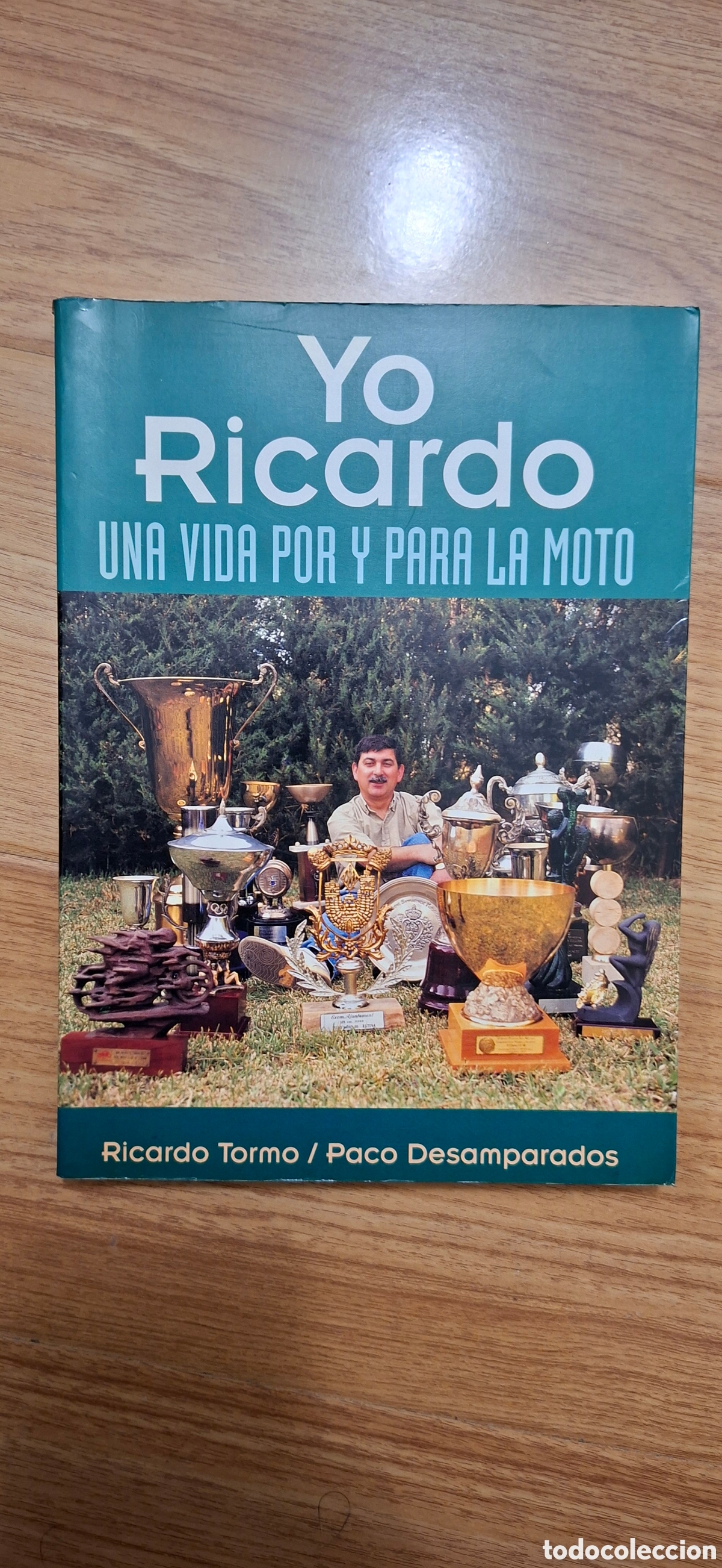 Coches y Motocicletas: Joya Motociclismo: &rdquo;Yo Ricardo&rdquo; FIRMADO Tormo, Aspar y Gelete
