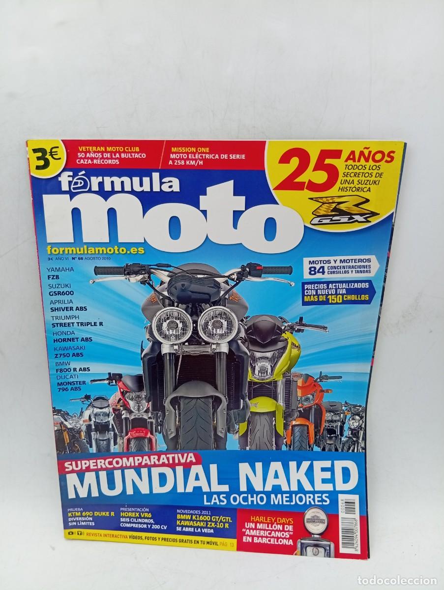 Coches y Motocicletas: F&Oacute;RMULA MOTO. N&ordm; 68. A&Ntilde;O 2010. PRUEBA : KTM 690 DUKE R. YAMAHA FZ8. SUZUKI GSR600. APRILIA ... LEER