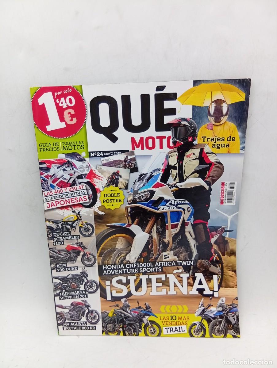 Coches y Motocicletas: QU&Eacute; MOTO !. N&ordm; 24. A&Ntilde;O 2018. DUCATI SCRAMBLER 1100. KTM 790 DUKE. HUSQVARNA VITPILEN 701. MV... LEER