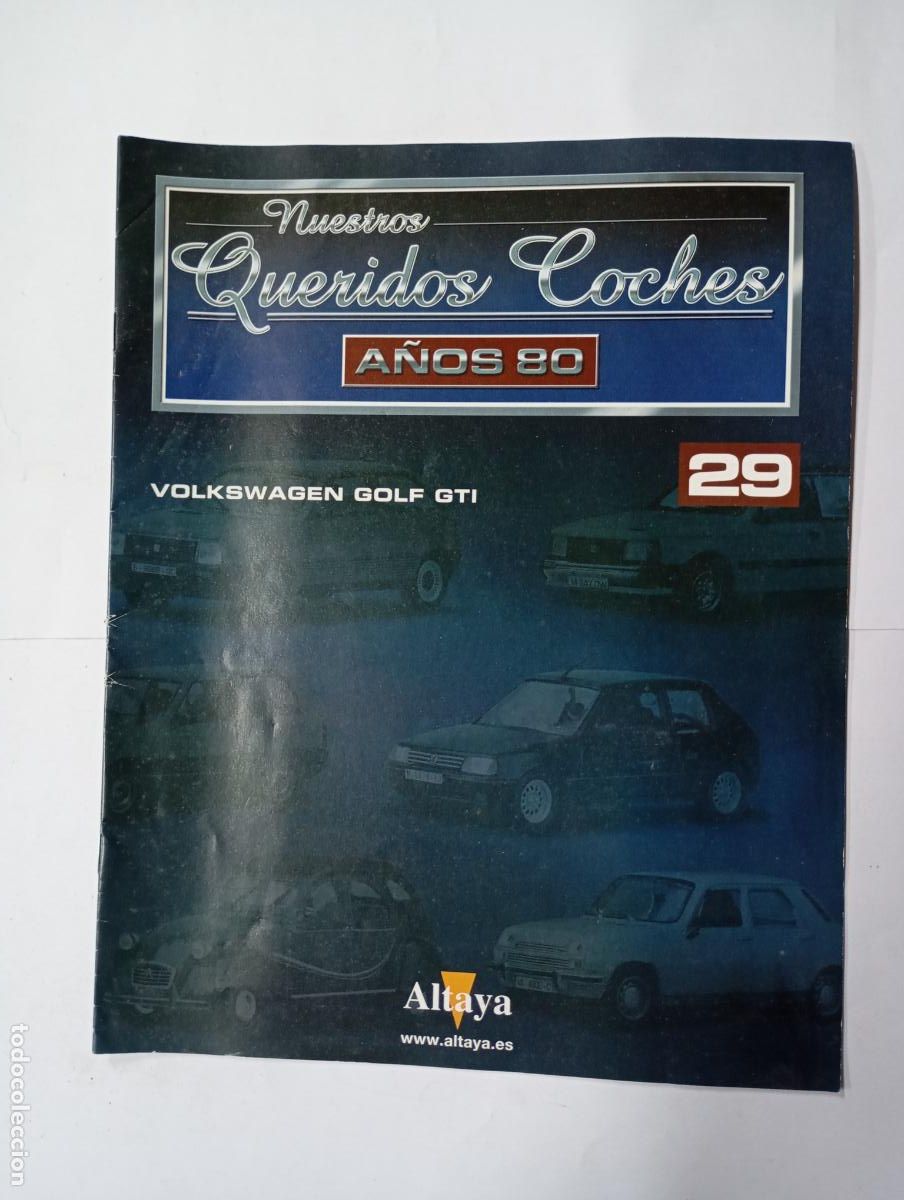 Coches y Motocicletas: NUESTROS QUERIDOS COCHES. A&Ntilde;OS 80. N&ordm; 29. VOLKSWAGEN POLO GTI. TDKR18
