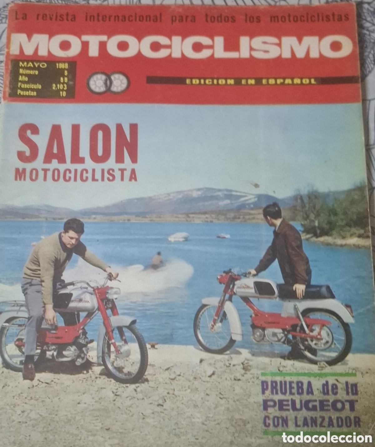 Coches y Motocicletas: Revista de Motociclismo 1968 n&uacute;mero 5
