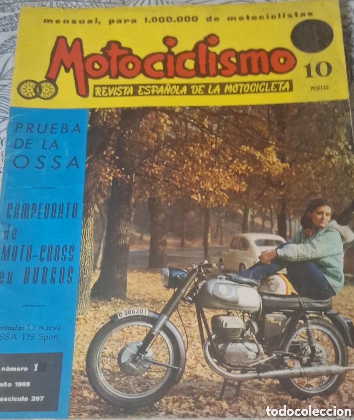 Coches y Motocicletas: Revistas Motociclismo 1965 n&uacute;mero 1