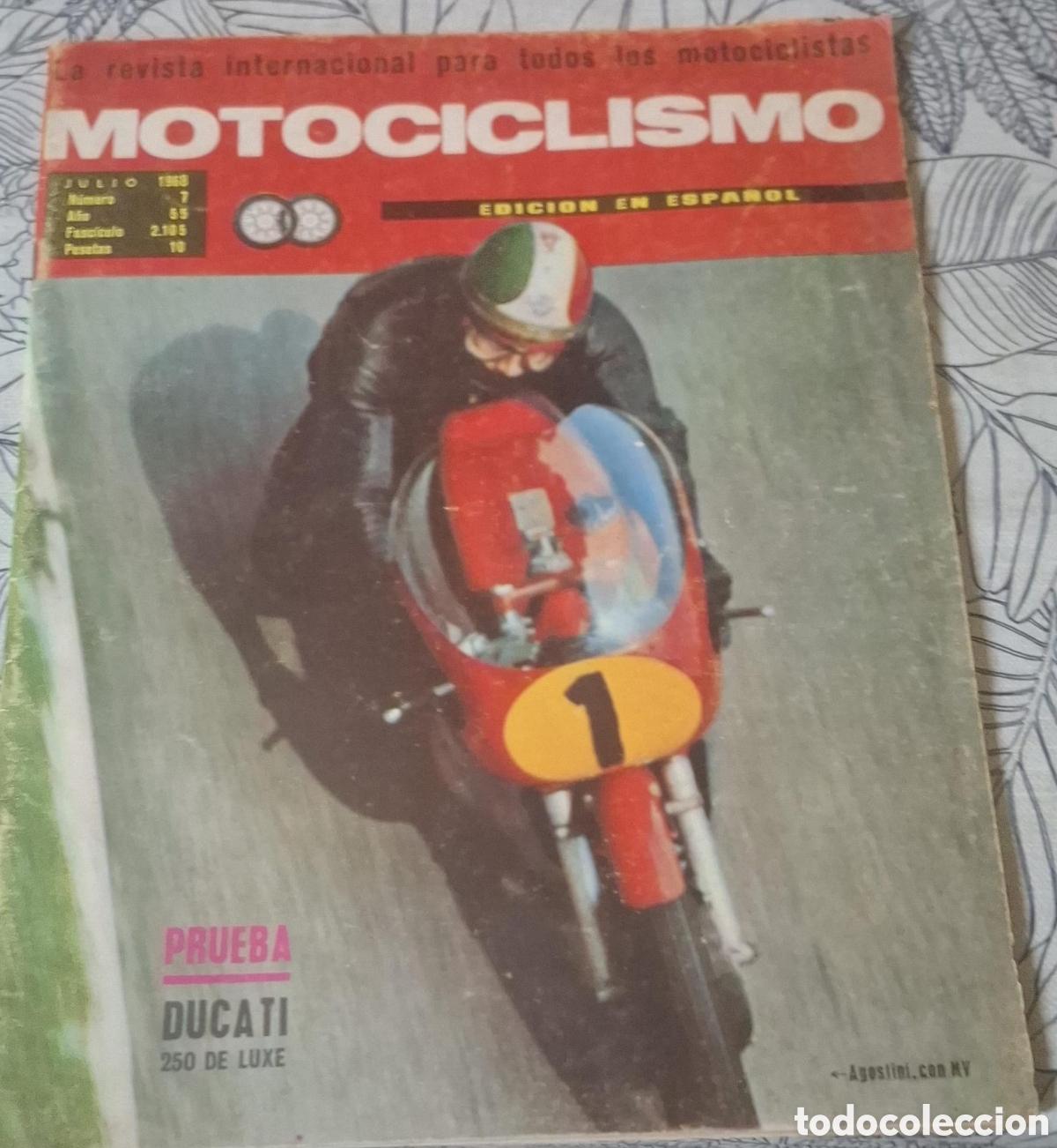 Coches y Motocicletas: Revista Motociclismo 1968 n&uacute;mero 7