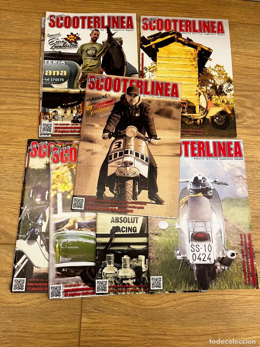 Coches y Motocicletas: Lote 8 Revistas Nuevo Scooterlinea Club Lambretta