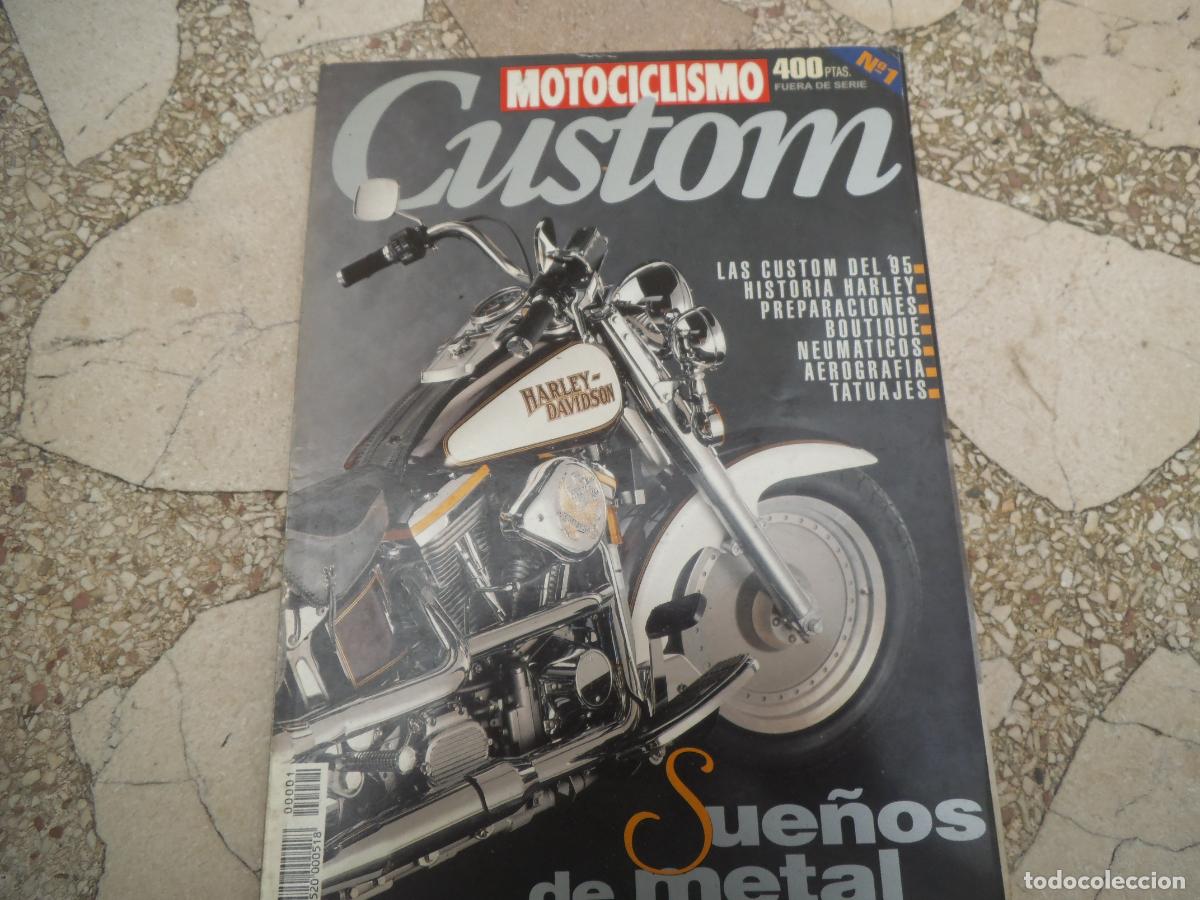 Coches y Motocicletas: motociclismo, especial custon n&ordm; 1, sue&ntilde;os de metal, h&ordf; harley, aerografias, tatuajes,preparaciones