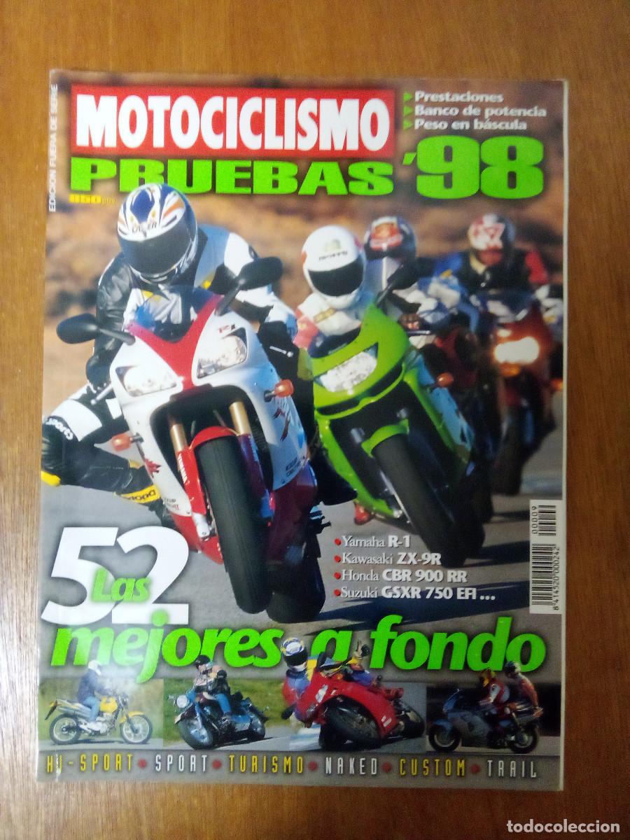 Coches y Motocicletas: REVISTA MOTOCICLISMO PRUEBAS 98