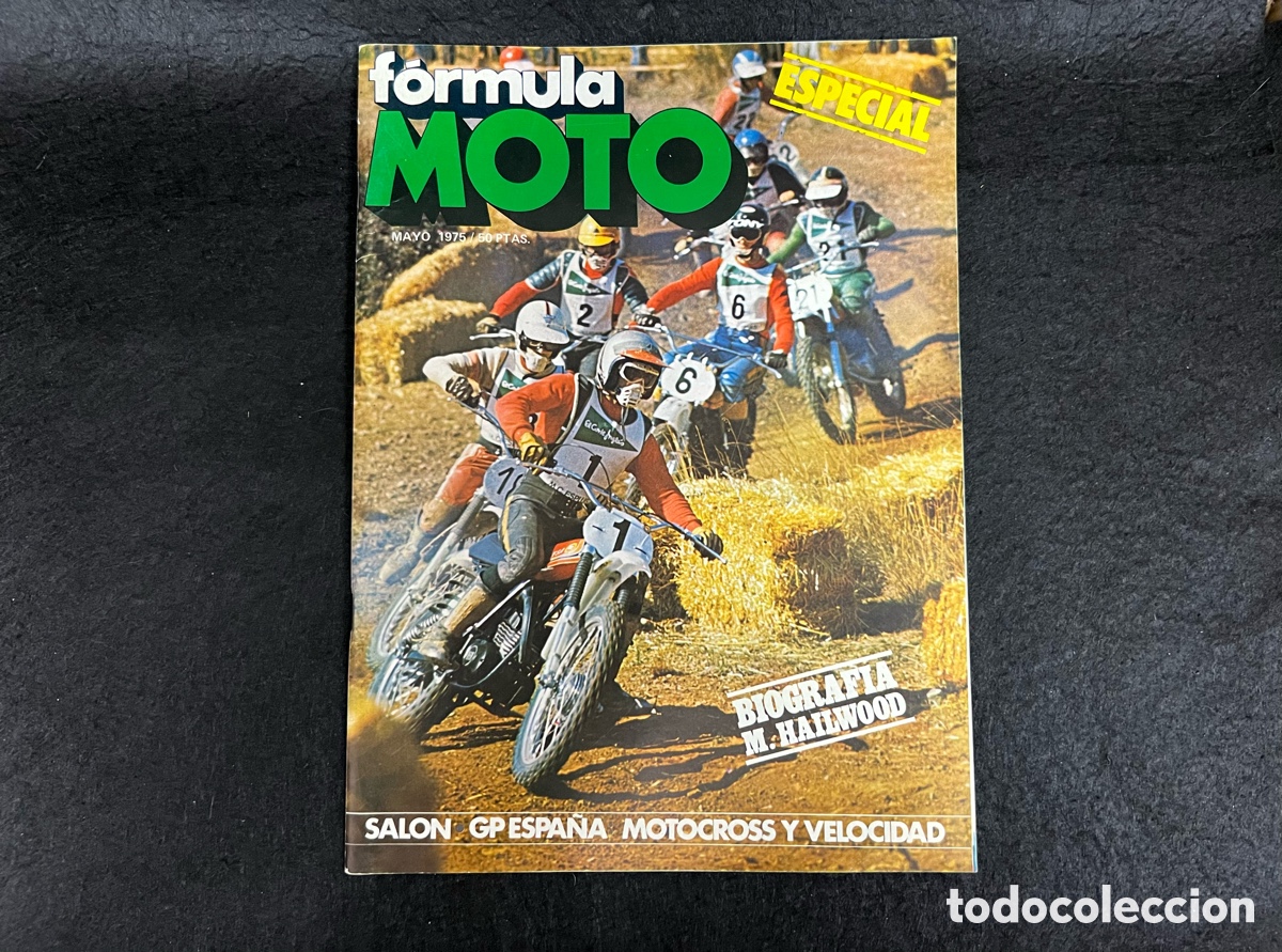 Coches y Motocicletas: REVISTA F&Oacute;RMULA MOTO ESPECIAL MAYO 1975 MOTOCROSS ESPLUGUES DKW 2000 VER SUMARIO.
