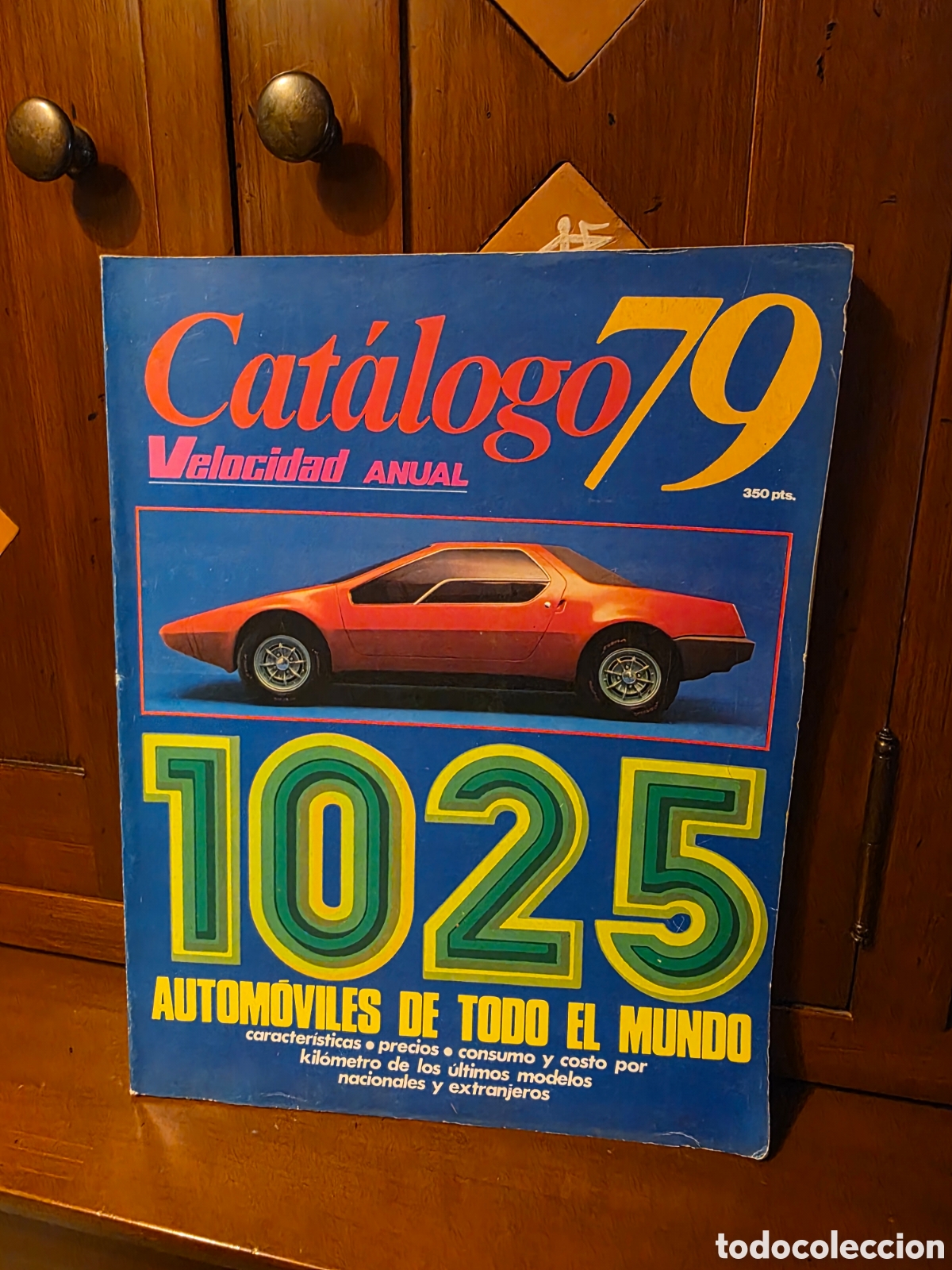 Coches y Motocicletas: Cat&aacute;logo velocidad anual a&ntilde;os 1979