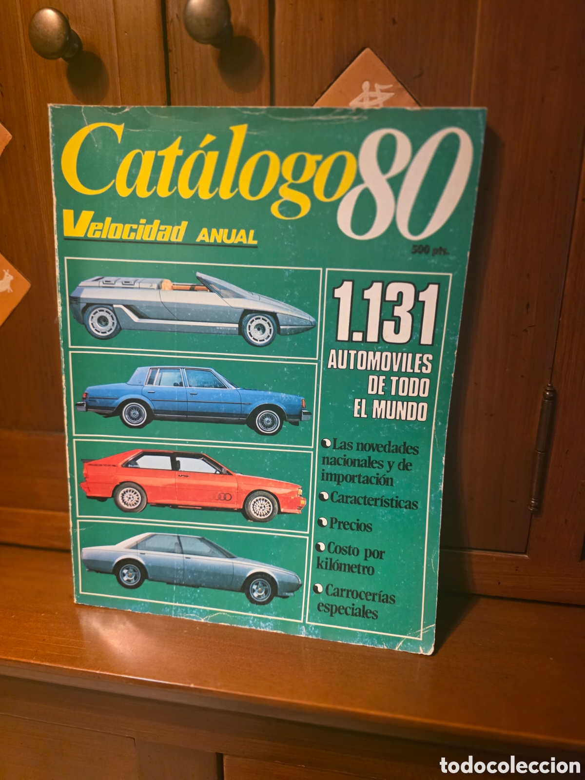 Coches y Motocicletas: Cat&aacute;logo velocidad anual a&ntilde;os 1980