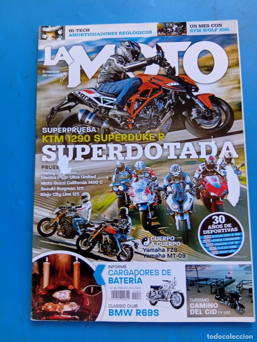 Coches y Motocicletas: LA MOTO. N&ordm; 286. A&Ntilde;O 2014. PRUEBA : MOTO GUZZI CALIFORNIA 1400 CUSTOM. SUZUKI BURGMAN 125.... LEER