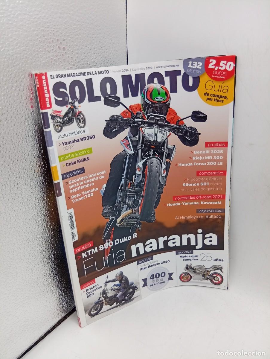 Coches y Motocicletas: SOLO MOTO MAGAZINE. N&ordm; 2054. A&Ntilde;O 2020. PRUEBA : BENELLI 302S. HONDA FORZA 300 LE. HONDA... LEER.