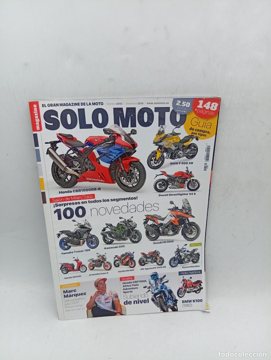 Coches y Motocicletas: SOLO MOTO MAGAZINE. N&ordm; 2045. A&Ntilde;O 2019. PRUEBA : HONDA CRF1100L. SALON DE MILAN/TOKIO. BMW F... LEER.
