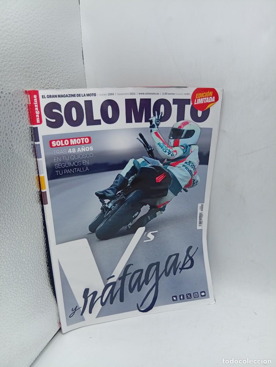 Coches y Motocicletas: SOLO MOTO MAGAZINE. N&ordm; 2090. A&Ntilde;O 2023. PRUEBA : KAWASAKI NINJA H2 SX SE. MOTO GUZZI 250 TS.... LEER.