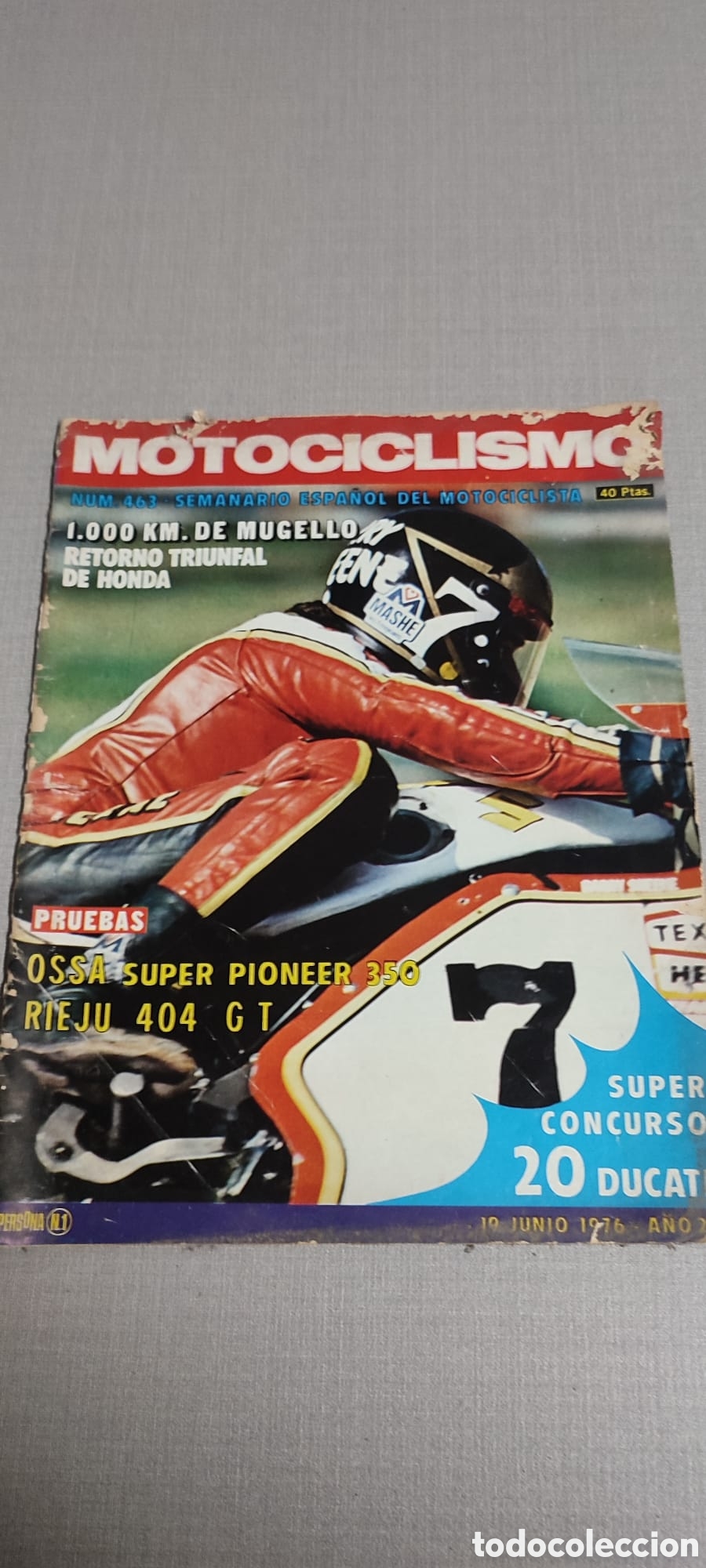 Coches y Motocicletas: Revista MOTOCICLISMO, n&uacute;mero 463
